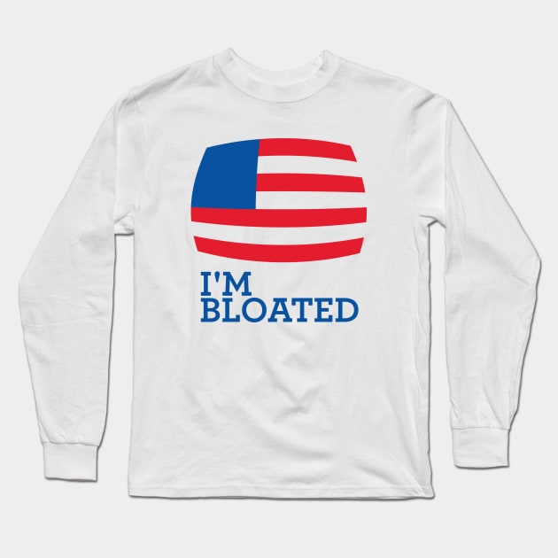 Bloat the Vote - Light Long Sleeve T-Shirt by Squidoink